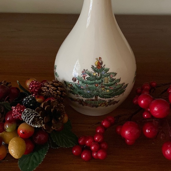 Spode Christmas Bud Vase - Picture 4 of 8